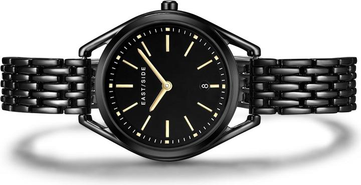 Produktbild Eastside Damen Quarzuhr Edison Edelstahl schwarz - 23898 (Analoguhr, 32 mm)