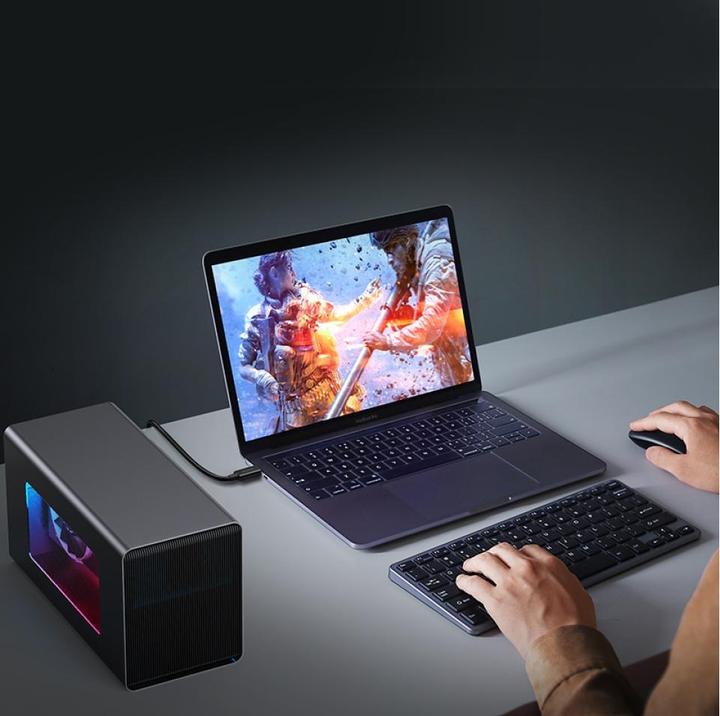 Actual product image Ugreen USB-C to USB-C Cable US501, Gen3, 100W, 8K, 0.8m (Black)