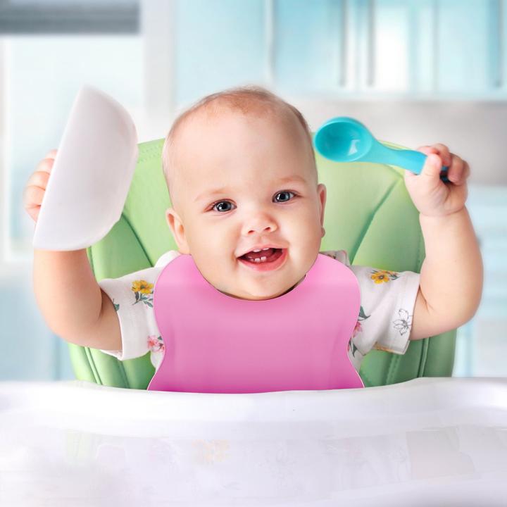 Image du produit Intirilife Bavoir bébé silicone