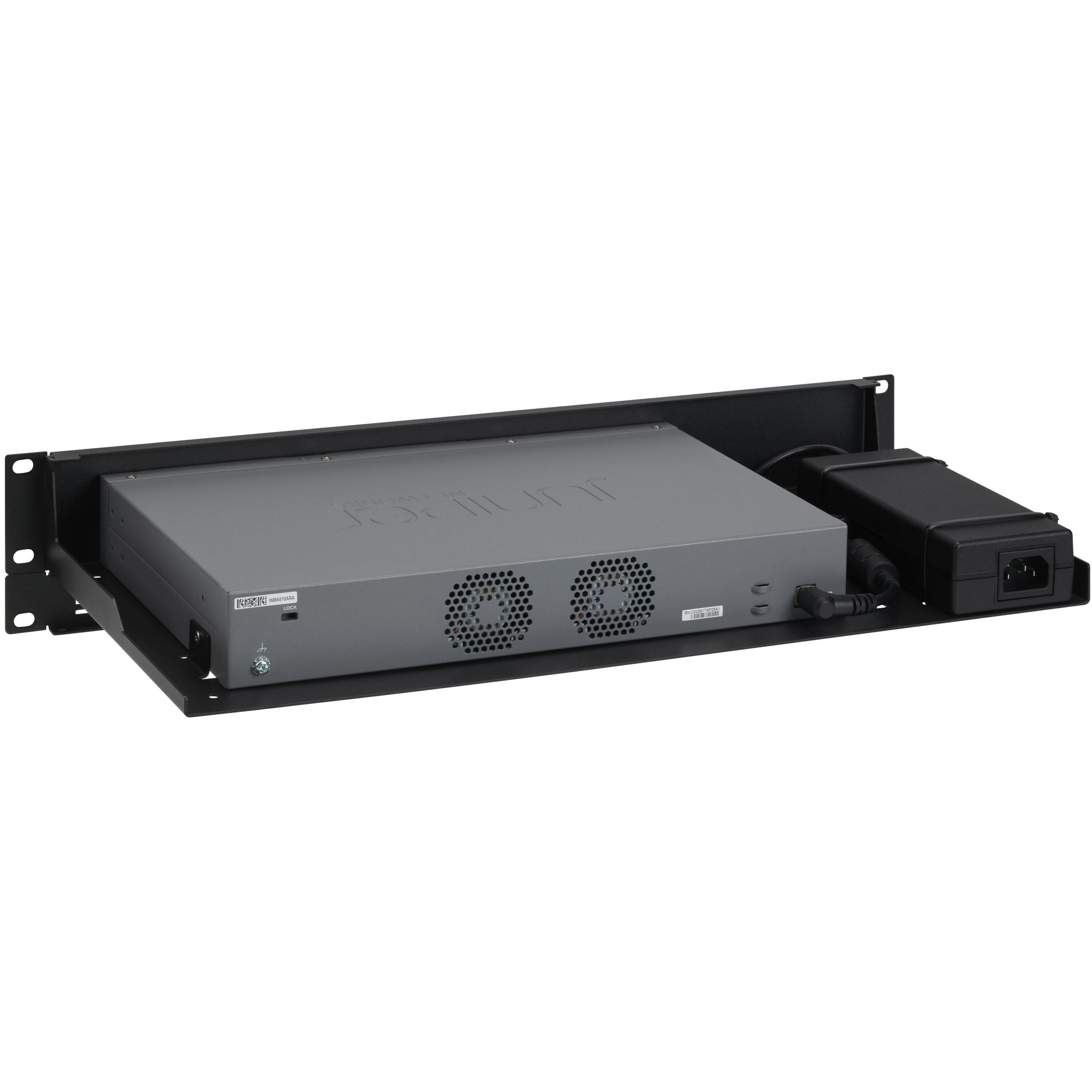 Rackmount.IT Rack Mount Kit for Juniper, Serverschrank Zubehör, Grau