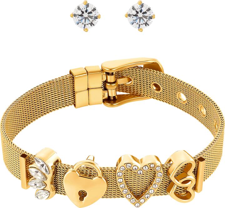 Immagine prodotto Heideman Set Milanaise color argento (100% acciaio inossidabile)
