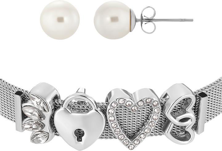 Immagine prodotto Heideman Set Milanaise color argento (100% acciaio inossidabile)