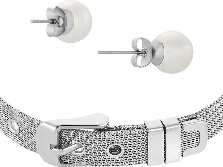 Immagine prodotto Heideman Set Milanaise color argento (100% acciaio inossidabile)