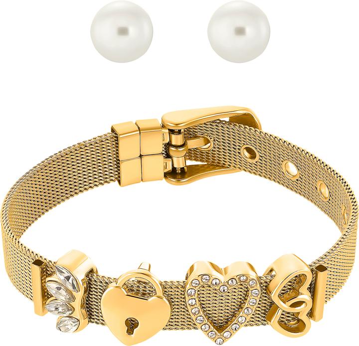 Immagine prodotto Heideman Set Milanaise color argento (100% acciaio inossidabile)