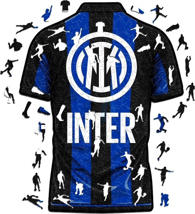 Immagine prodotto Iconic FC Inter Milan - Maglia - Puzzle in Legno Taglia S (150 Pezzi) (150 pezzi)