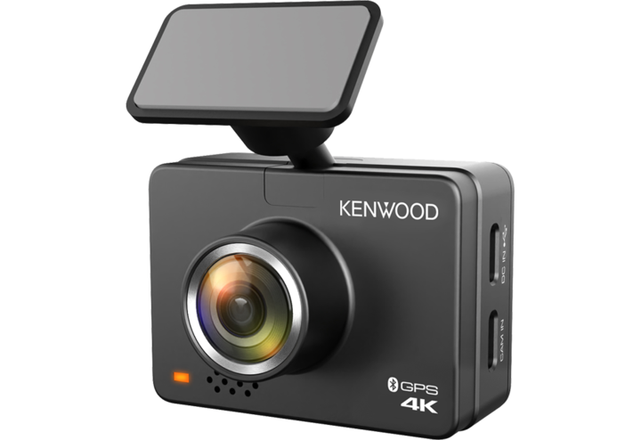 Image du produit Kenwood DRV-A610W 4K UHD DashCam 12/24V/App/ 64GB microSD (Écran intégré, Récepteur GPS, Bluetooth, Microphone intégré, WiFi)