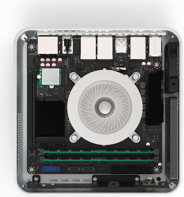Actual product image Streacom F1c (Mini-ITX)