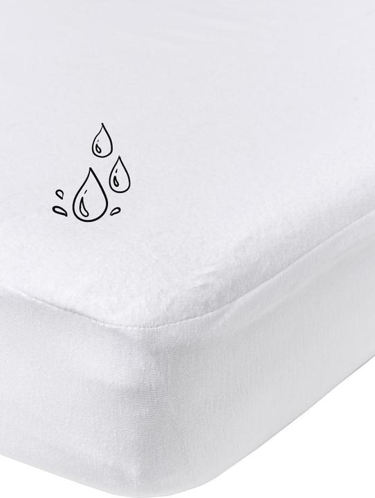 Actual product image Meyco molton PU waterproof fitted sheet 90x210/220 (220 cm)
