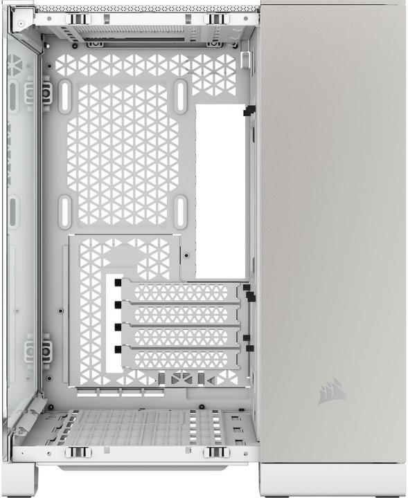 Produktbild Corsair 2500X (wei?/aluminium, Tempered Glass x 2) (Mini-ITX, mATX, ATX)