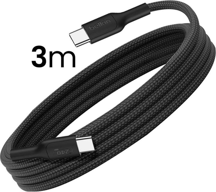 Produktbild Belkin USB C — USB C (3 m, USB 2.0, 240 W)