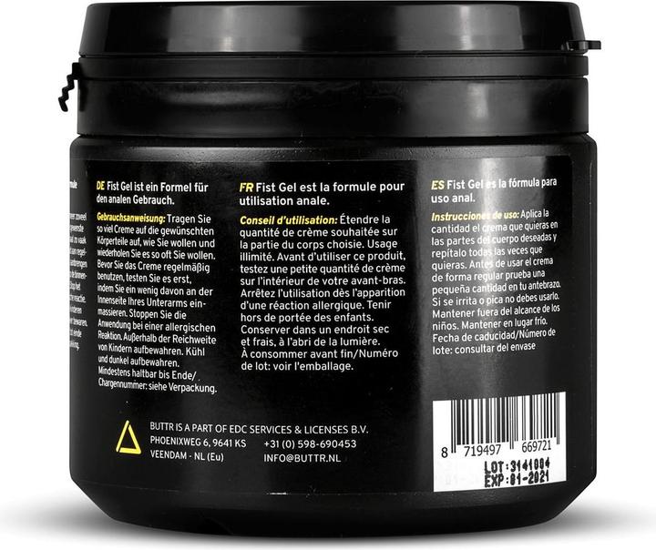 Productafbeelding Buttr Fisting Gel (500 ml)