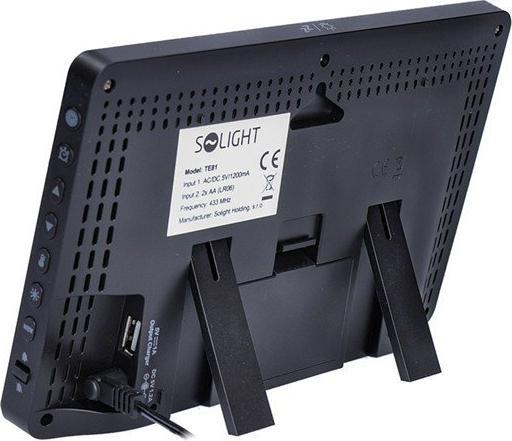 Produktbild Olight Solight weather station, extra large color LCD, temperature, humidity, pressure, RCC, USB charging