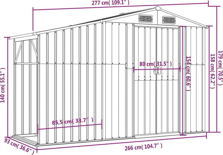 Produktbild vidaXL Gianni