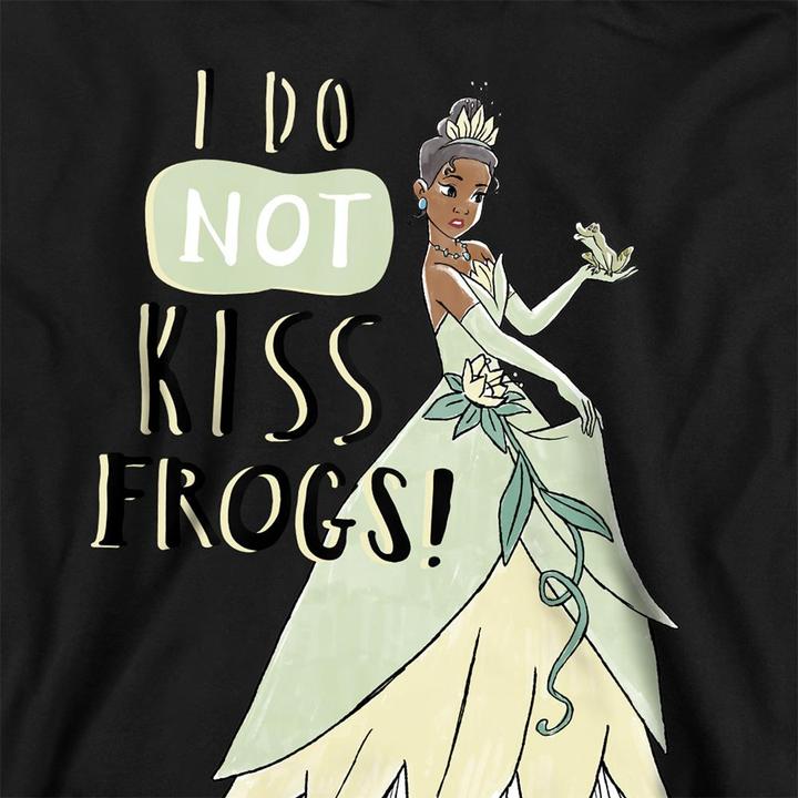 Produktbild Disney Princess I Do Not Kiss Frogs Kapuzenpullover (128)