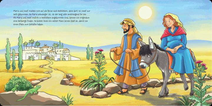 Produktbild Die Weihnachtsgeschichte (Deutsch, Antje Flad, Katharina Wilhelm, 2023)