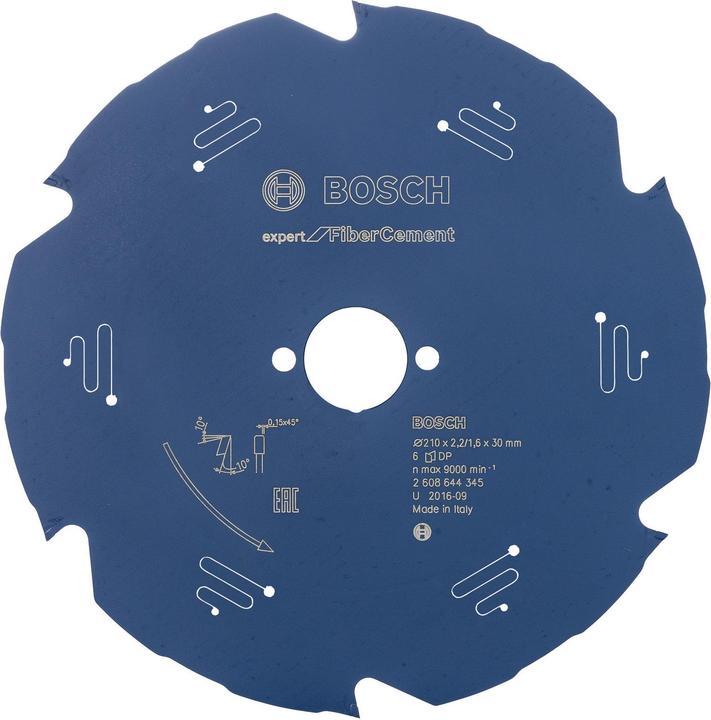 Productafbeelding Bosch Professional Zubehör Cirkelzaagblad EX FC H 210x30-