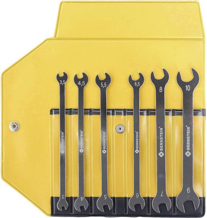 Bernstein Double open-end wrench set 6pcs