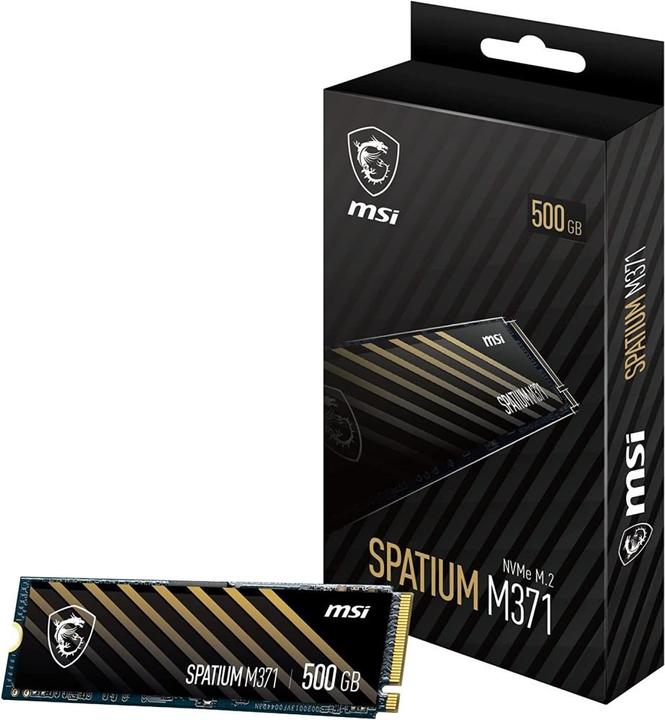Actual product image MSI Spatium M371 (500 GB, M.2 2280)
