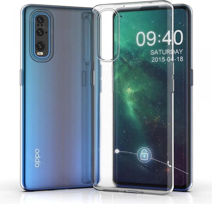 Image du produit Screenguard Oppo Find X2 Etui flexible TPU Clear (Oppo Find X2)