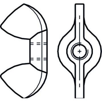 Werkstarck, Dadi + Rondelle, Dadi ad alette (M5)