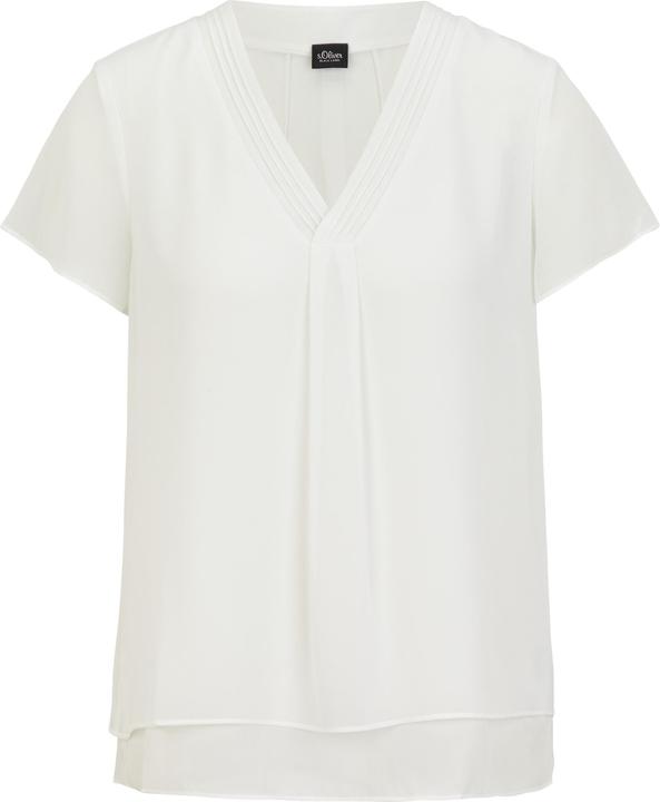 Image du produit s.Oliver Bluse Layering-Bluse aus Chiffon (44)