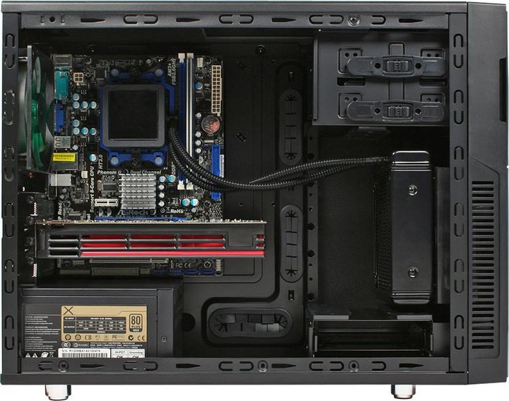 Actual product image Nanoxia Deep Silence 4 (mATX, Mini-ITX)