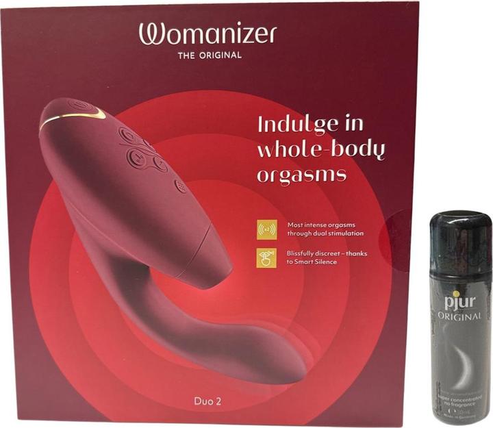 Image du produit Womanizer Ensemble Duo 2 Bordeaux
