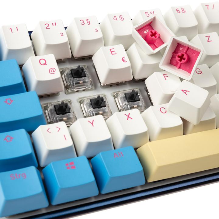 Actual product image Ducky Mecha SF Limited Dawn Edition, RGB LED - MX-Black (DE, Cable)
