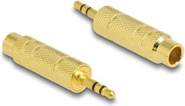 Actual product image Delock Adapter jack plug > jack 3 pin (Accessories)