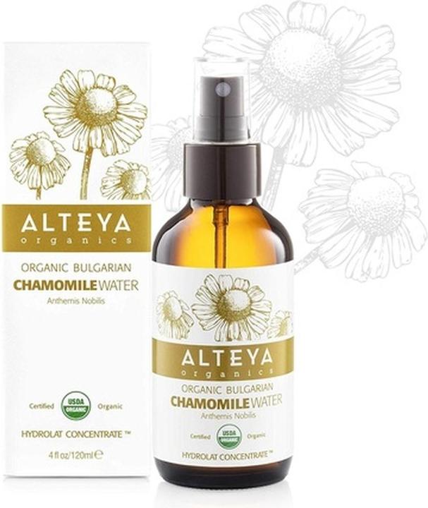 Alteya organics - Chamomile water BIO spray in glass 120 ml (Körperlotion, 120 ml)
