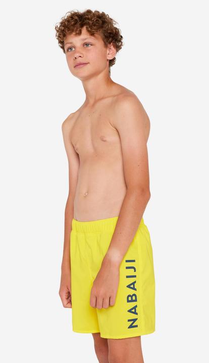 Produktbild Nabaiji Boys' swimming shorts - 100 yellow (158)