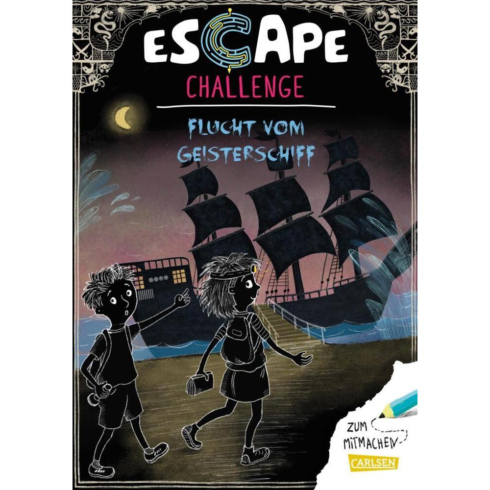 Escape-Buch für Grundschulkinder: Escape Challenge: Flucht vom Geisterschiff, Kinderbücher von Christian Tielmann, Billy...