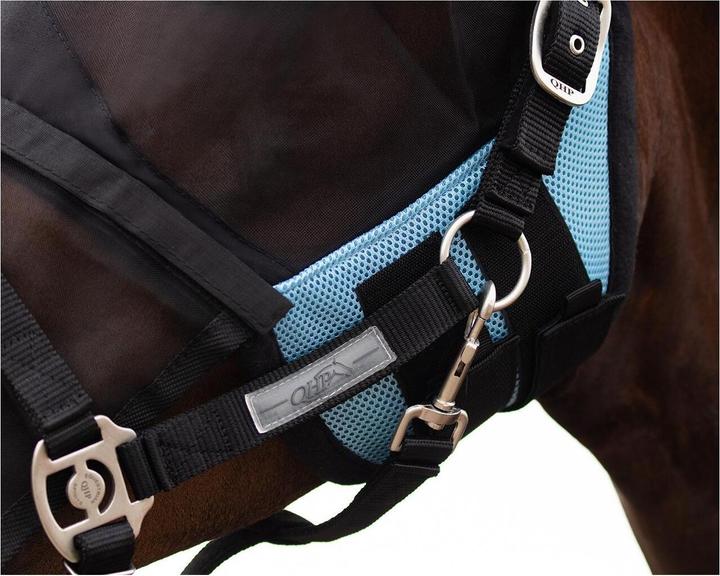 Actual product image Qhp Fly mask with removable nose guard