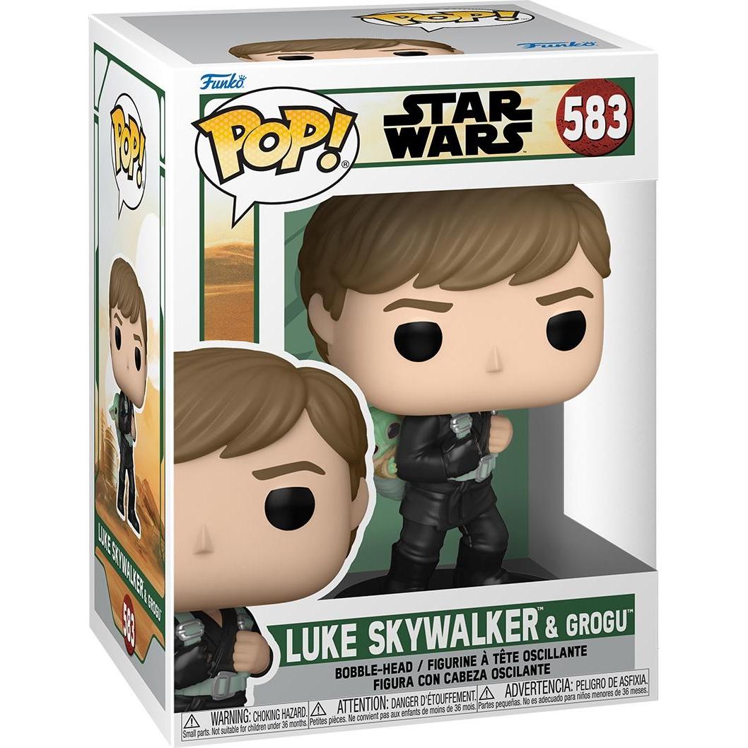 Thumbnail - Funko POP! Star Wars Book Boba Fett : Luke w/Grogu (583)