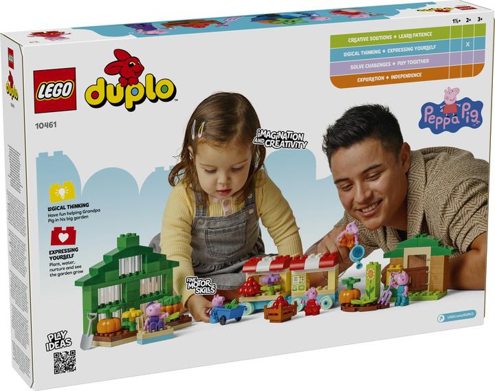Actual product image LEGO PeppaPig Grandad's Garden&Greenhouse (10461)