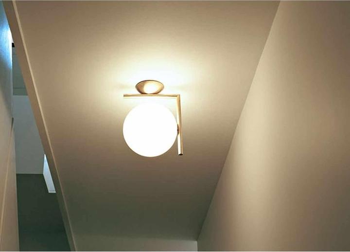 Actual product image Flos Ic C W1/W2 Led Wall Lamp (800 lm, E14)