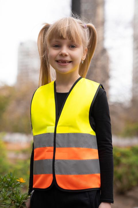 Image du produit Korntex T-shirt Hi-Vis Recycled Jaune - Gris, taille XXL (XXL)