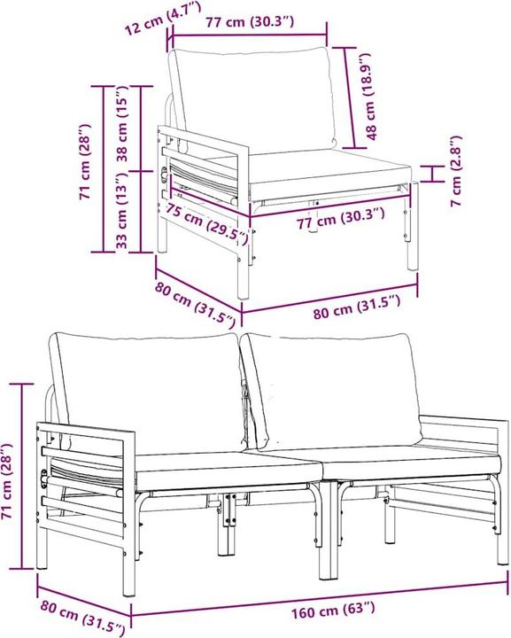 Produktbild vidaXL Ander