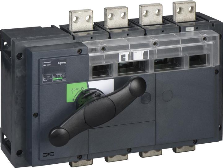 Actual product image Schneider Electric Switch-disconnector 31363 Ins1250 4p w.black rotary actuator