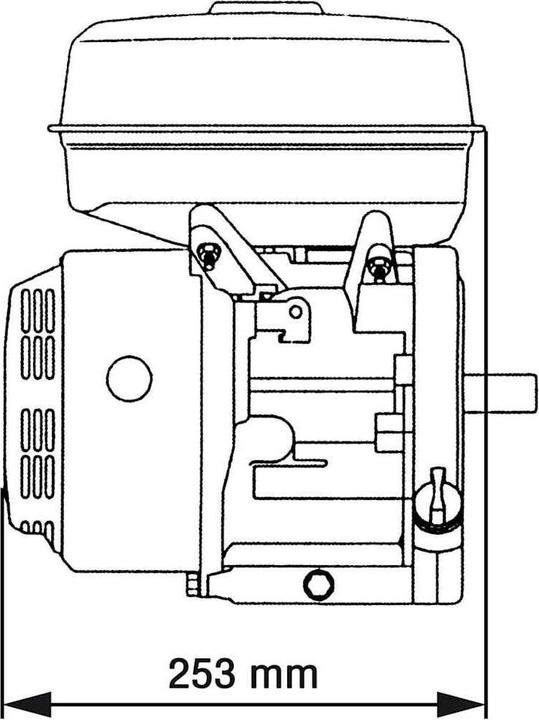 Actual product image vidaXL Benzinmotor (4780.74 W, 3.70 l)