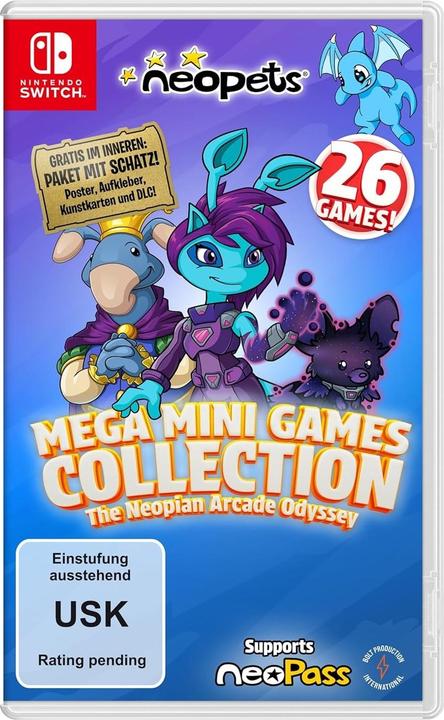 Produktbild Neopets - Mega Mini Games Collection SWITCH D1 (Switch, DE)