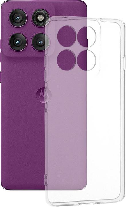 Immagine prodotto Techsuit - Clear Silicone - Motorola Edge 60 Pro - Transparent (Motorola Edge 60 Pro)