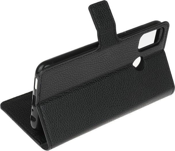 Actual product image MU Classic Litchi Leather Bookcover II Series (Motorola Moto G30, Motorola Moto G10)