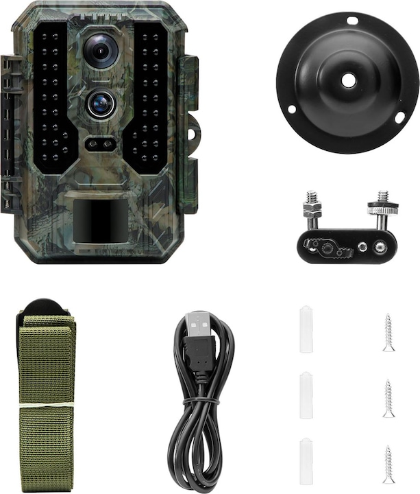 Image du produit Casativo Caméra gibier avec capteur de mouvement, caméra de vision nocturne