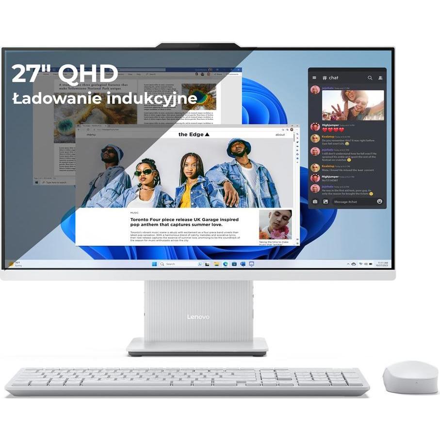 Lenovo IdeaCentre AIO 27IRH9 i5-13420H 27 QHD IPS 350nits AG 16GB DDR5 5200 SSD512 Intel UHD Graphi