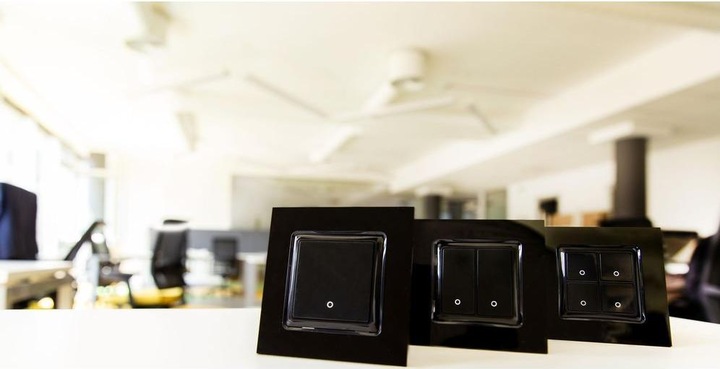 Produktbild Shelly Wall switch 1 - black