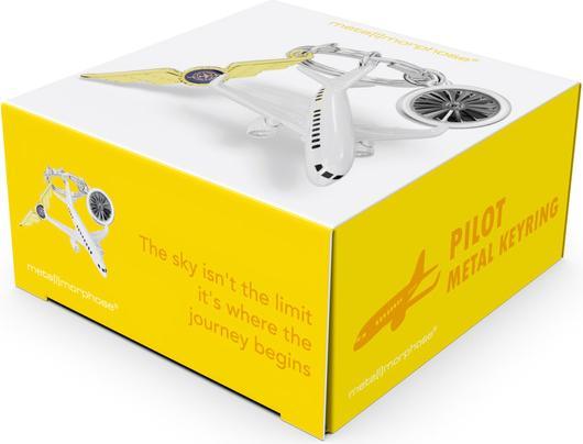 Actual product image Metalmorphose Schlüsselanhänger Pilot