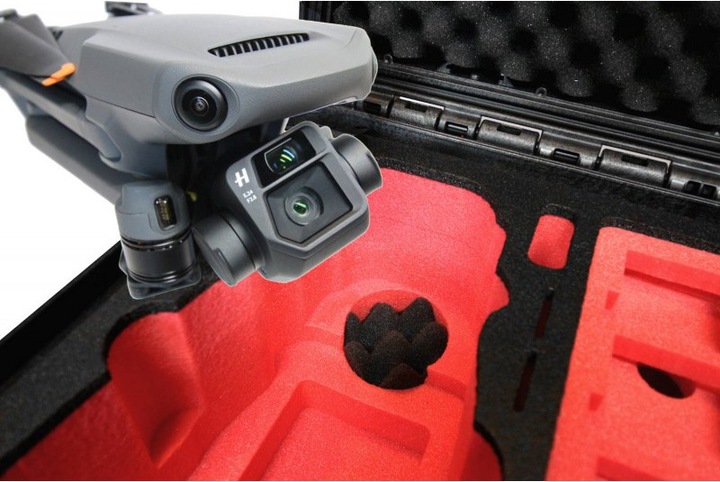 Actual product image TomCase Travel Edition storage and transport for Mavic 3, special nap (Drone case, DJI Mavic 3)