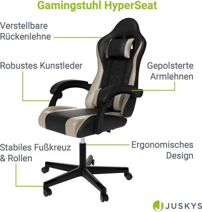 Immagine prodotto Juskys Bürostuhl HyperSeat