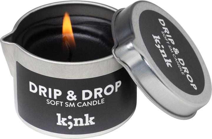 Image du produit Amorelie Drip & Drop - Bougie Soft-SM - Noir